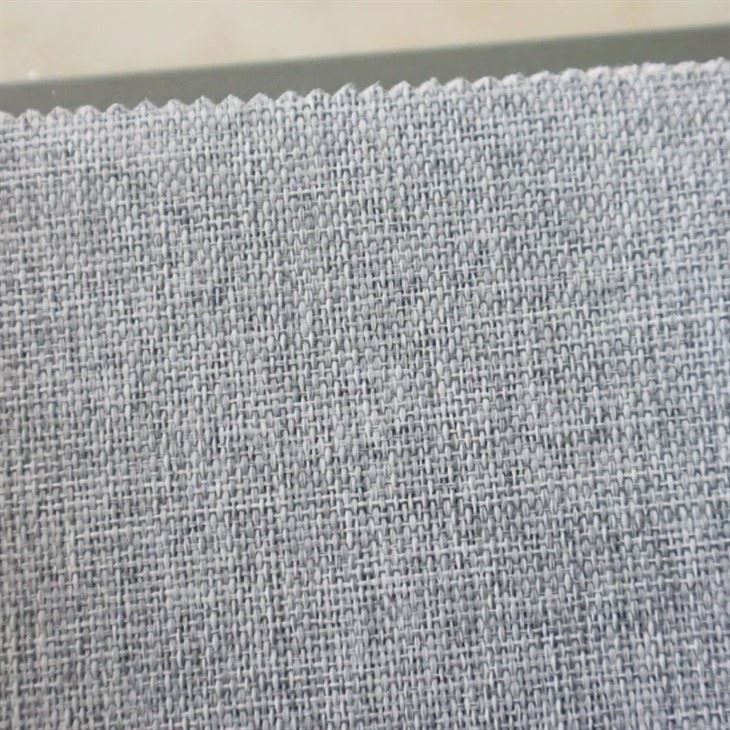 Heathered Linen Look Blackout Curtain Upholstery Fabric Full Light Blocking Polyester Curtain Material suppliers Heathered Linen Look Blackout Curtain Upholstery Fabric Full Light Blocking Polyester Curtain Material suppliers