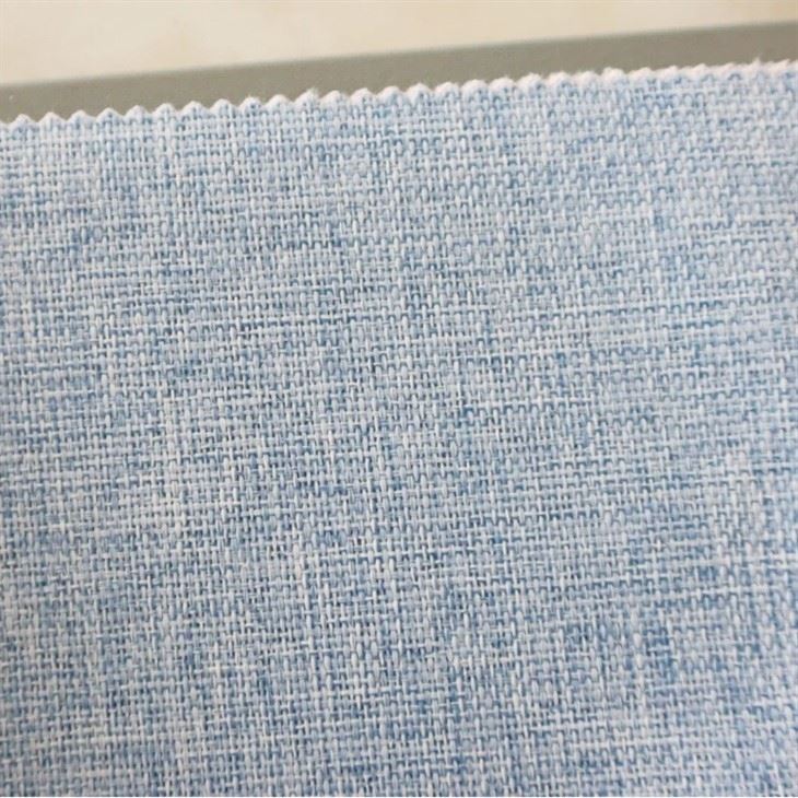 Heathered Linen Look Blackout Curtain Upholstery Fabric Full Light Blocking Polyester Curtain Material best Heathered Linen Look Blackout Curtain Upholstery Fabric Full Light Blocking Polyester Curtain Material best