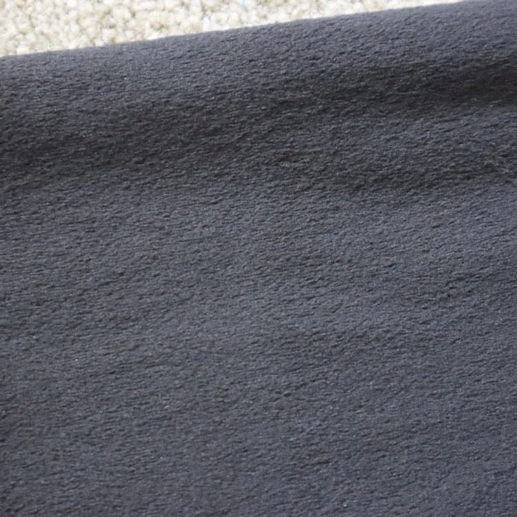 Black Plush Upholstery Fabric factory Black Plush Upholstery Fabric factory