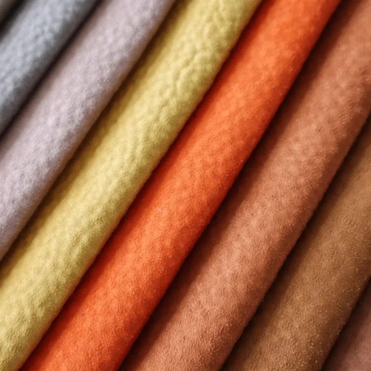 Buttery Skin-Feel Seal Velvet Sofa Upholstery Fabric