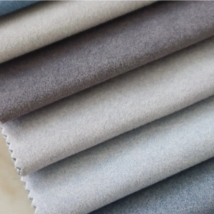 Classic Plain Print Matte Mosha Velvet Upholstery Fabric best