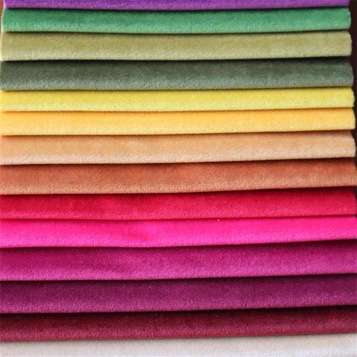 Curtain Fabric Soild FDY Velboa