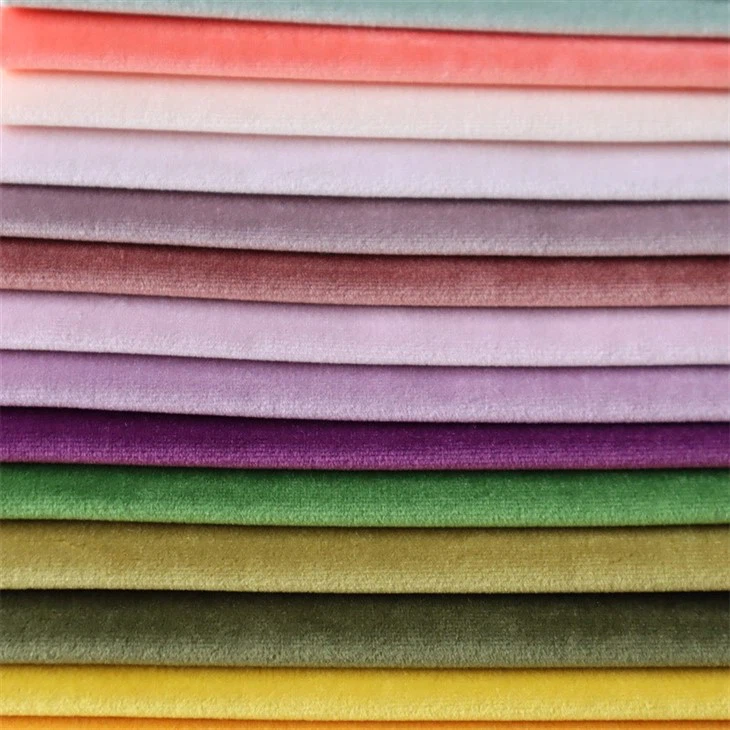 Curtain Fabric Soild FDY Velboa