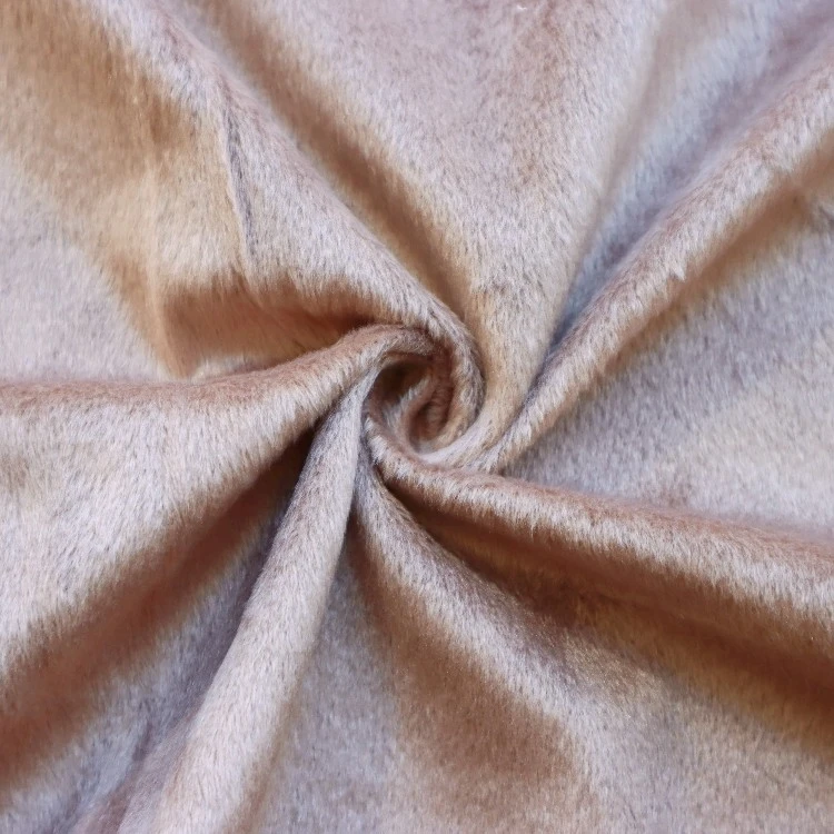 Dense Short Plush Fabric