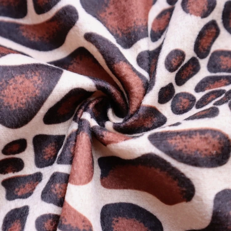 Leopard Printed Short Plush Fabric suppliers Leopard Printed Short Plush Fabric suppliers