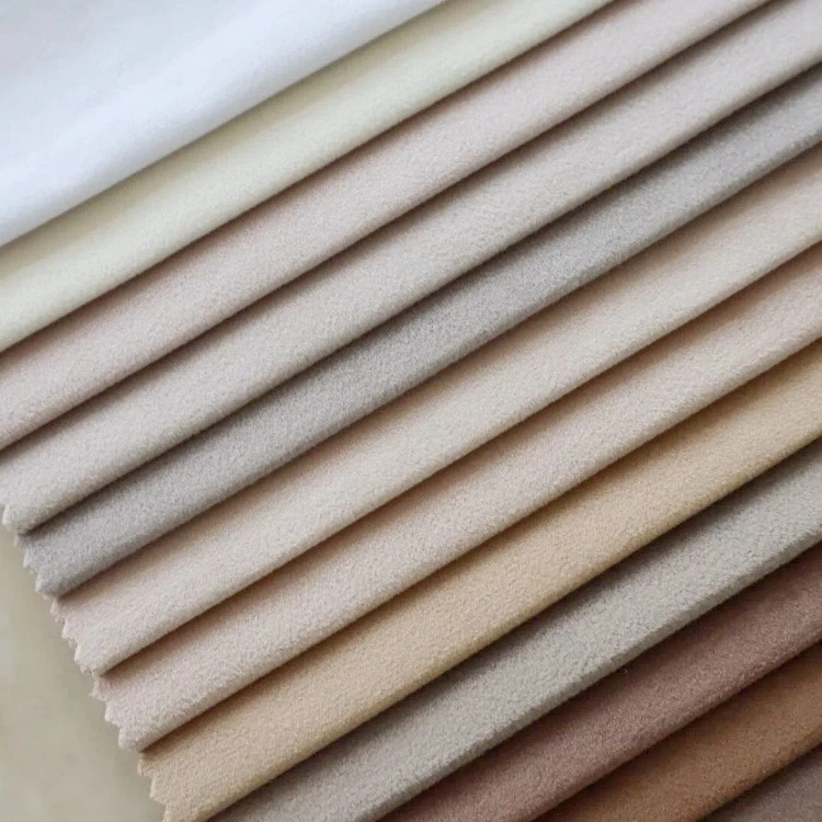 Luxe Soft Solid Holland Velvet Upholstery Fabric high quality