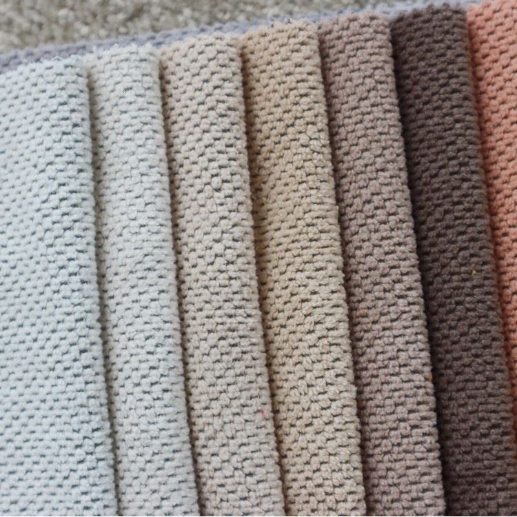 Matte Honeycomb Chenille Bubble Upholstery Fabric Durable Sofa Curtain Textured suppliers