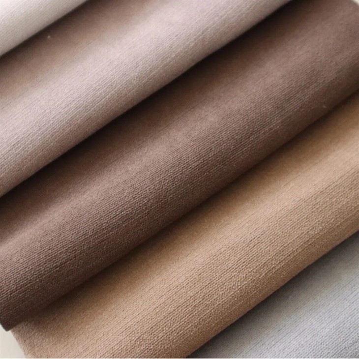 Matte Linen-Look Velvet Sofa Upholstery Fabric suppliers