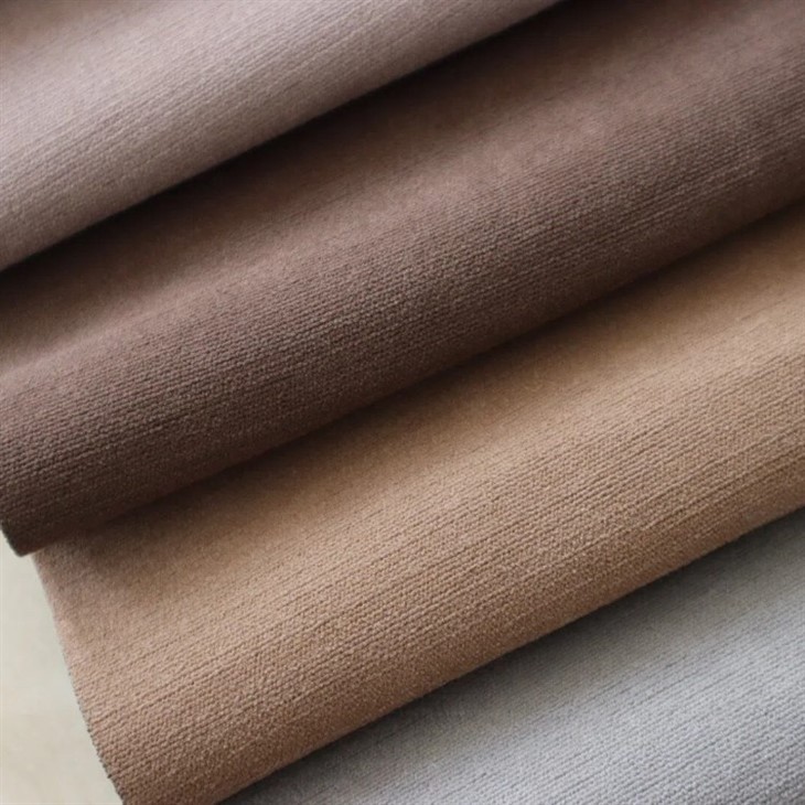 Matte Linen-Look Velvet Sofa Upholstery Fabric best
