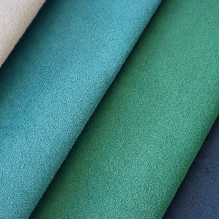 Matte Mosha Velvet Blackout Curtain Fabric