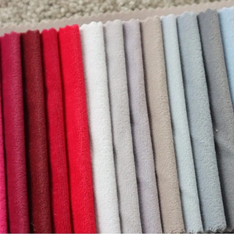 Matte Mosha Velvet Upholstery Sofa Fabric Home Decor high quality