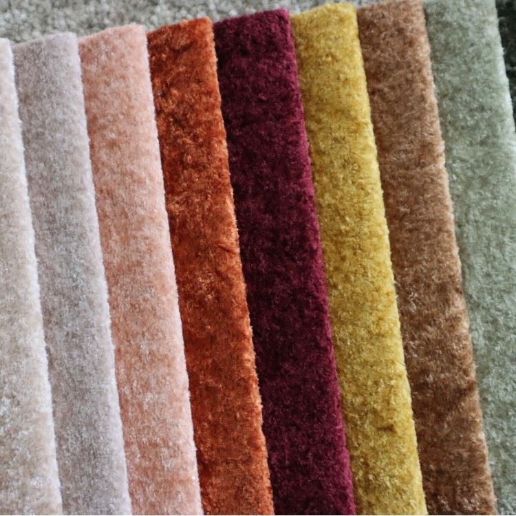 Mottled Velvet Warp Knitted Plush Upholstery Fabric Vintage Sofa Furniture factory Mottled Velvet Warp Knitted Plush Upholstery Fabric Vintage Sofa Furniture factory