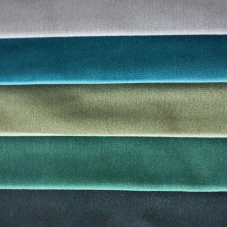 Multi-Color Plain Holland Velvet Upholstery Fabric best