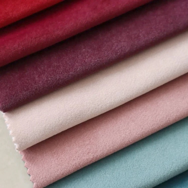 Premium Plain Matte Mosha Velvet Upholstery Sofa Fabric best
