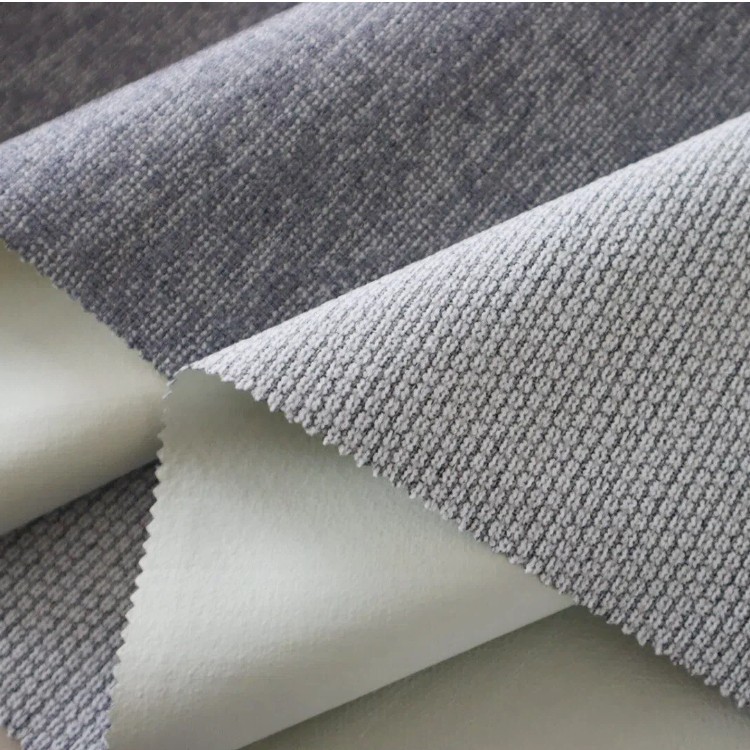 Premium Textured Fireproof Blackout Curtain Upholstery Fabric