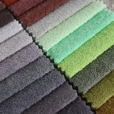 Fine Grain Sherpa Faux Lamb Fleece Upholstery Fabric Sofa Furniture
