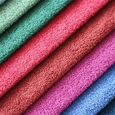 Fluffy Plain Alpaca Velvet Sofa Fabric