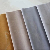 Gold Foil Printed Matte Velvet Upholstery Fabric