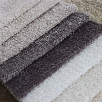 Matte Teddy Boucle Chenille Upholstery Fabric Durable Sofa Curtain