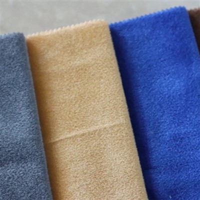 Solid Matte Velvet Furniture Upholstery Fabric
