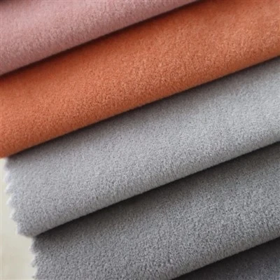 Solid Mosha Velvet Upholstery Fabric AntiPilling Scratch Resistant Frosted Matte Sofa Fabric