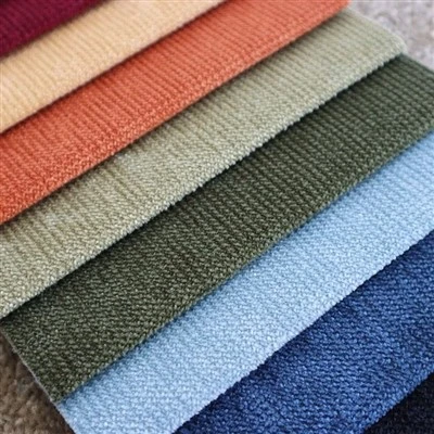 Waffle Dot Chenille Warp Knitted Upholstery Fabric Sofa Custom Furniture