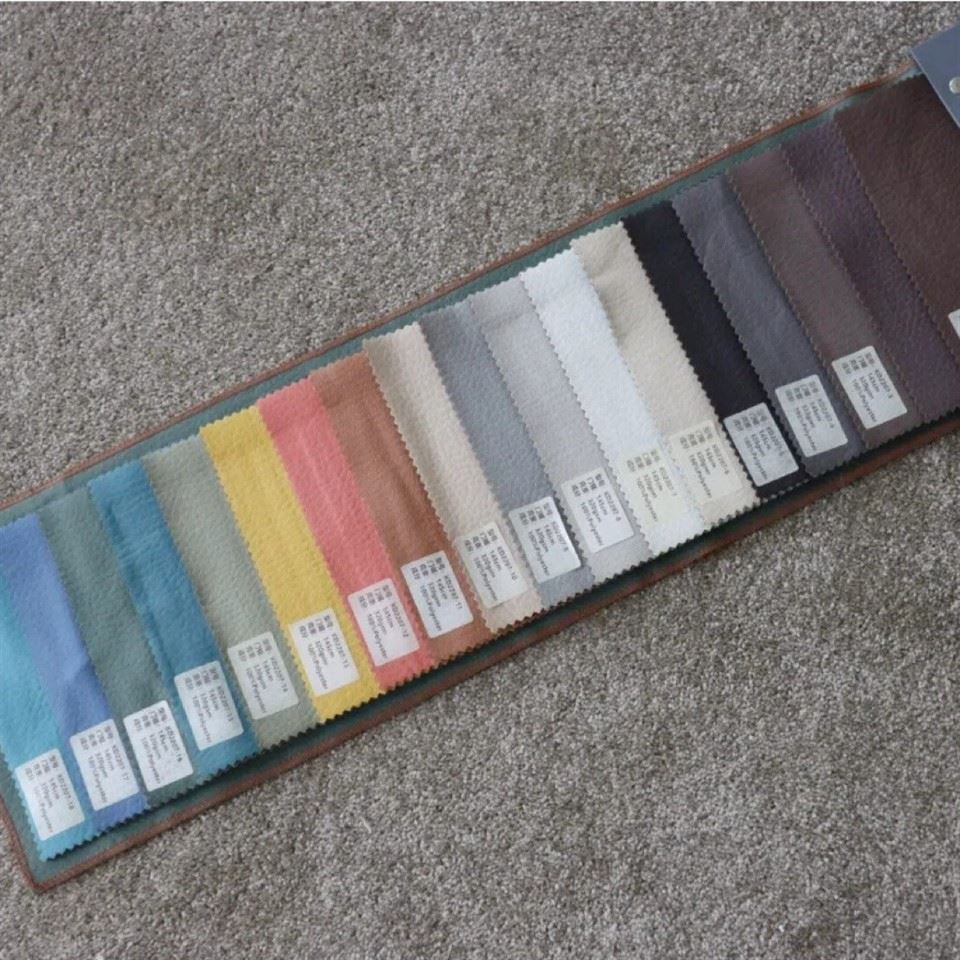 Soft Vegan Suede Leather Fabric high quality