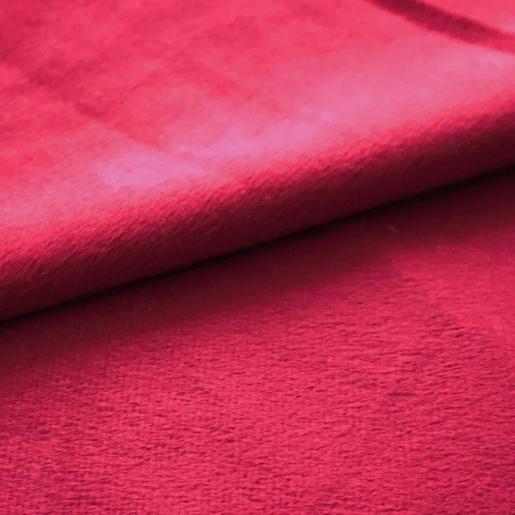 Solid Burgundy Faux Super Soft Fluffy Plush Upholstery Fabric factory Solid Burgundy Faux Super Soft Fluffy Plush Upholstery Fabric factory