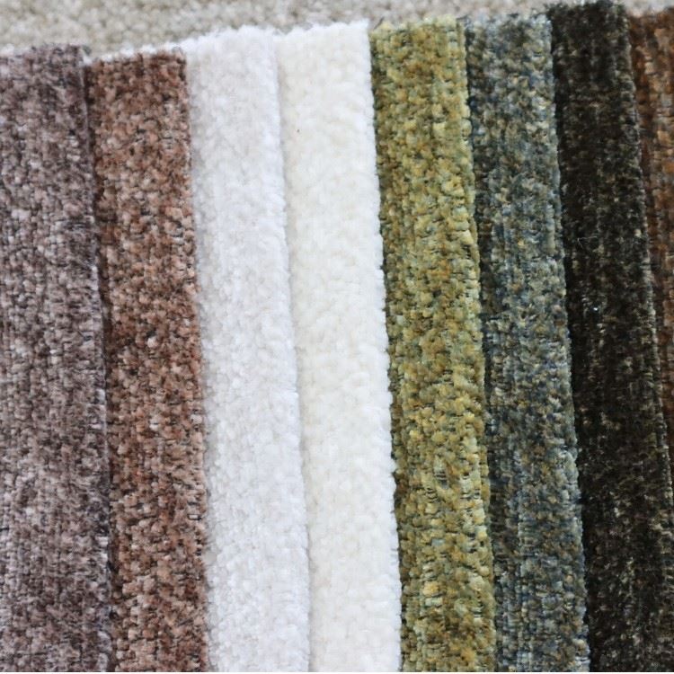 Speckled Mini Loop Textured Custom Sofa Chenille Fabric suppliers Speckled Mini Loop Textured Custom Sofa Chenille Fabric suppliers
