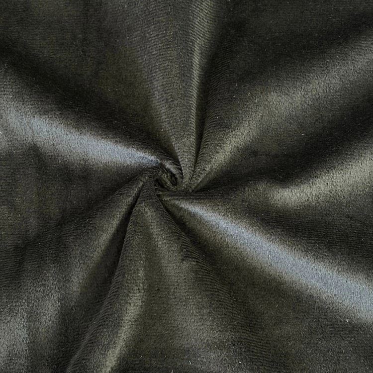 Supersoft Velboa Black Upholstery Fabric suppliers