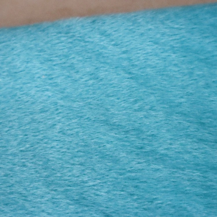 Teal Short Plush Fabric high quality Teal Short Plush Fabric high quality