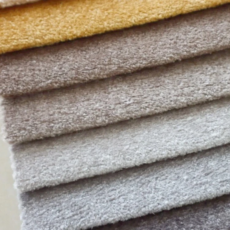 Wholesale Solid Crushed Velvet Upholstery Fabric AntiPilling Scratch Resistant Sofa Furniture suppliers