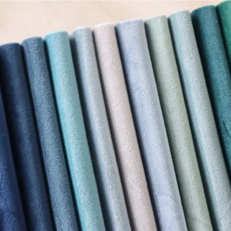 Wholesale Solid Holland Velvet Upholstery Fabric Anti‑Pilling Scratch Resistant For Sofa Chair Cushion Home Decor factory Wholesale Solid Holland Velvet Upholstery Fabric Anti‑Pilling Scratch Resistant For Sofa Chair Cushion Home Decor factory