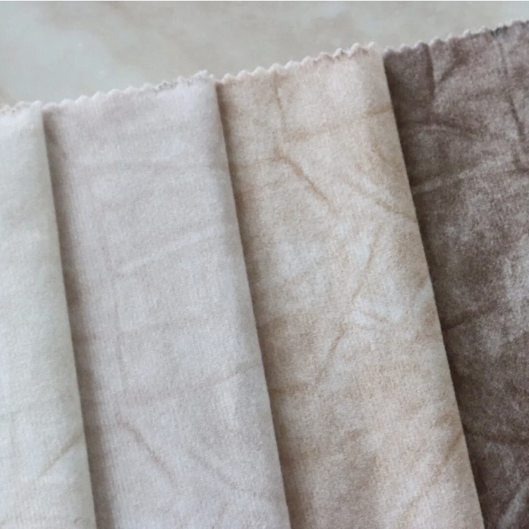 Wrinkle Textured Holland Velvet Upholstery Fabric suppliers